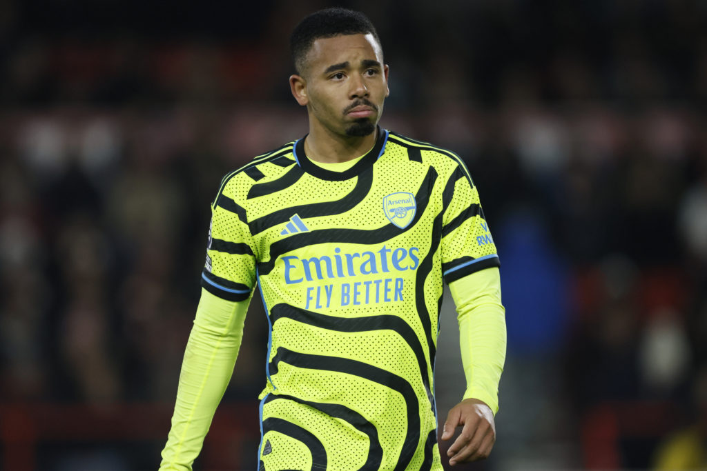mikel arteta gabriel jesus Arsena;