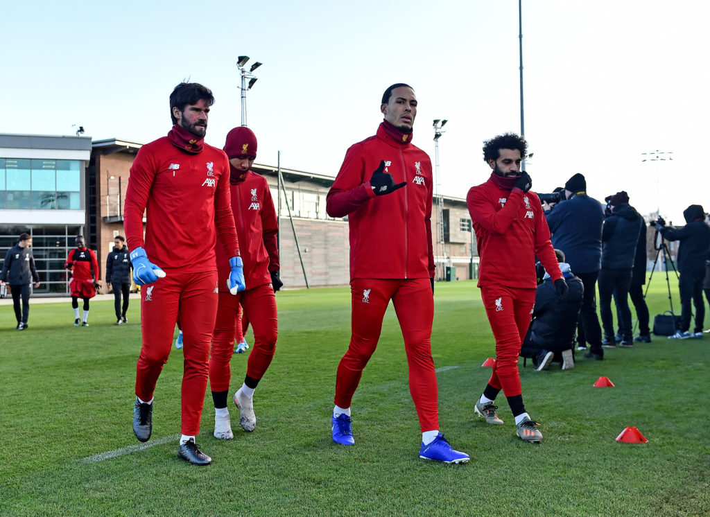 Liverpool Training Session