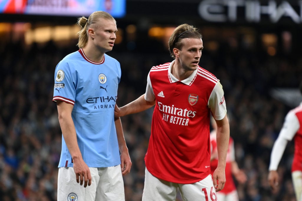 Manchester City v Arsenal FC - Premier League