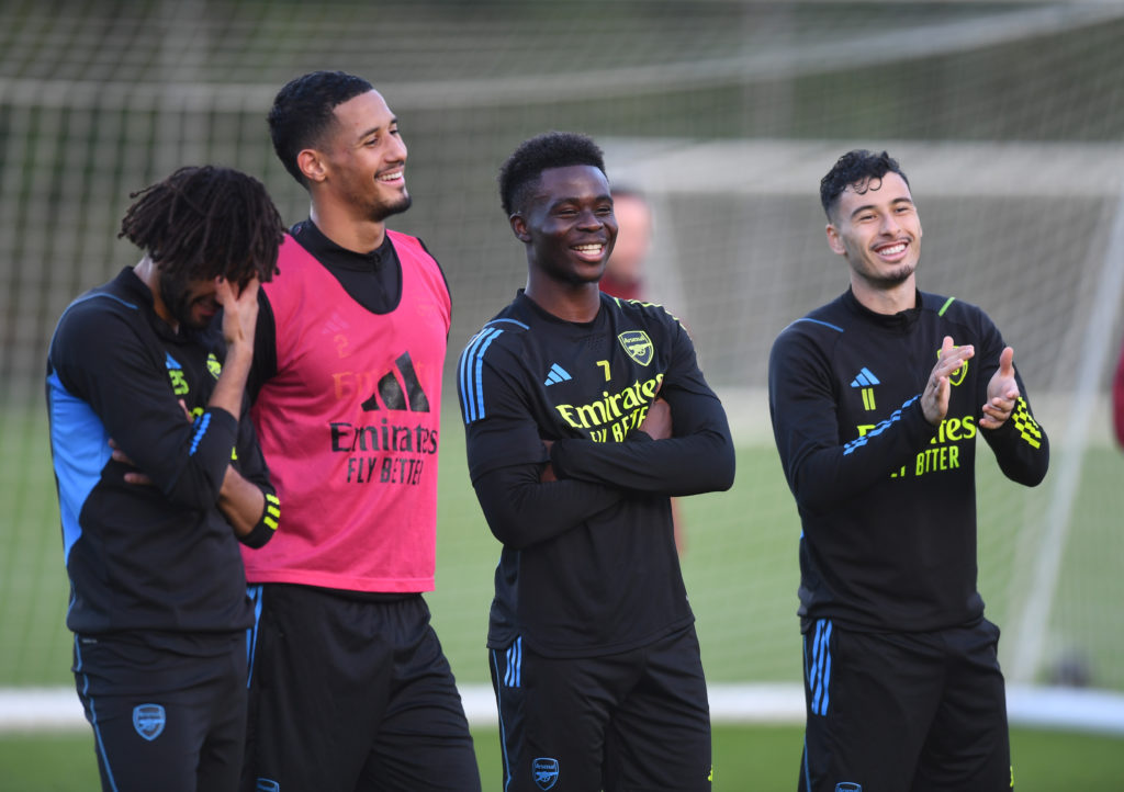 Arsenal Training Session