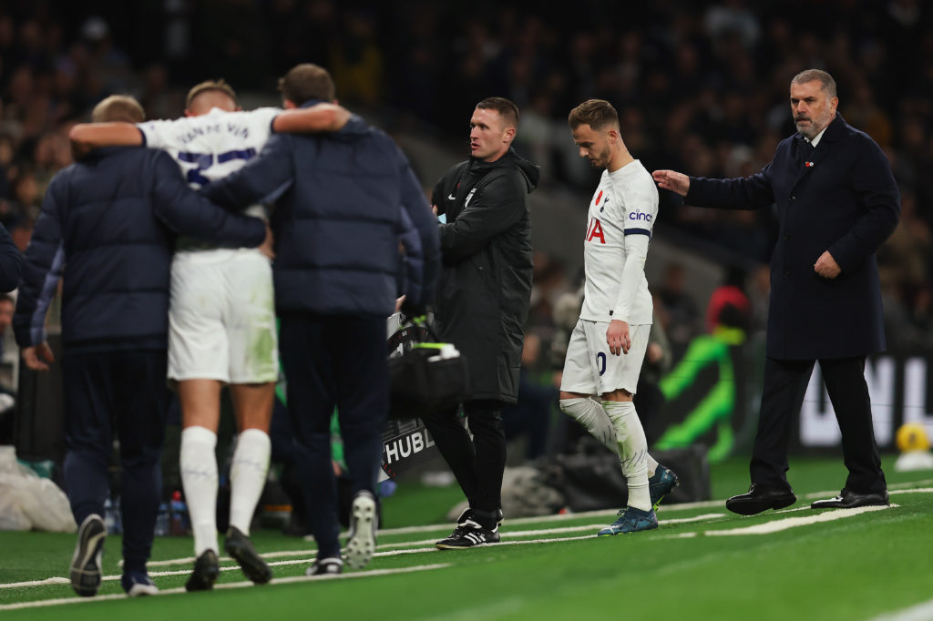 £25m Tottenham player due to be out for up to 12 weeks with injury