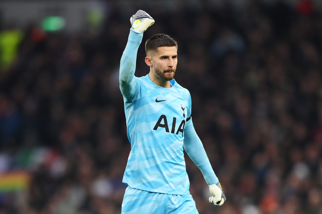 Guglielmo Vicario Tottenham Manchester United