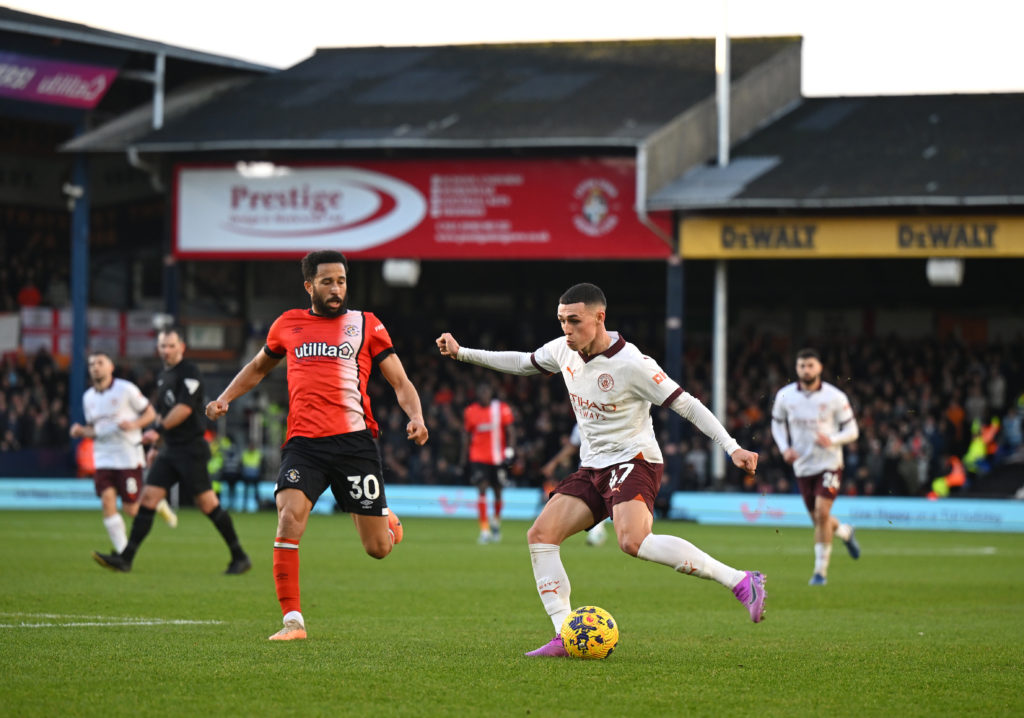 Luton Town v Manchester City - Premier League