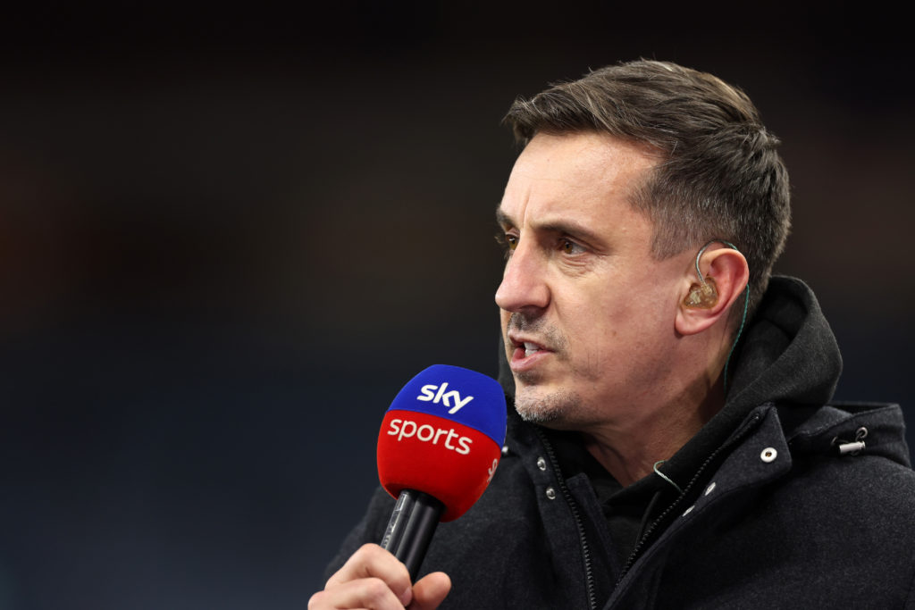 Ian Wright Gary Neville Manchester United Liverpool