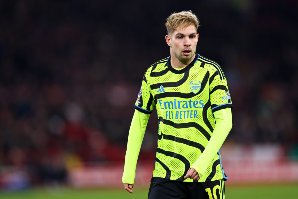 Arsenal Emile Smith Rowe Mikel Arteta