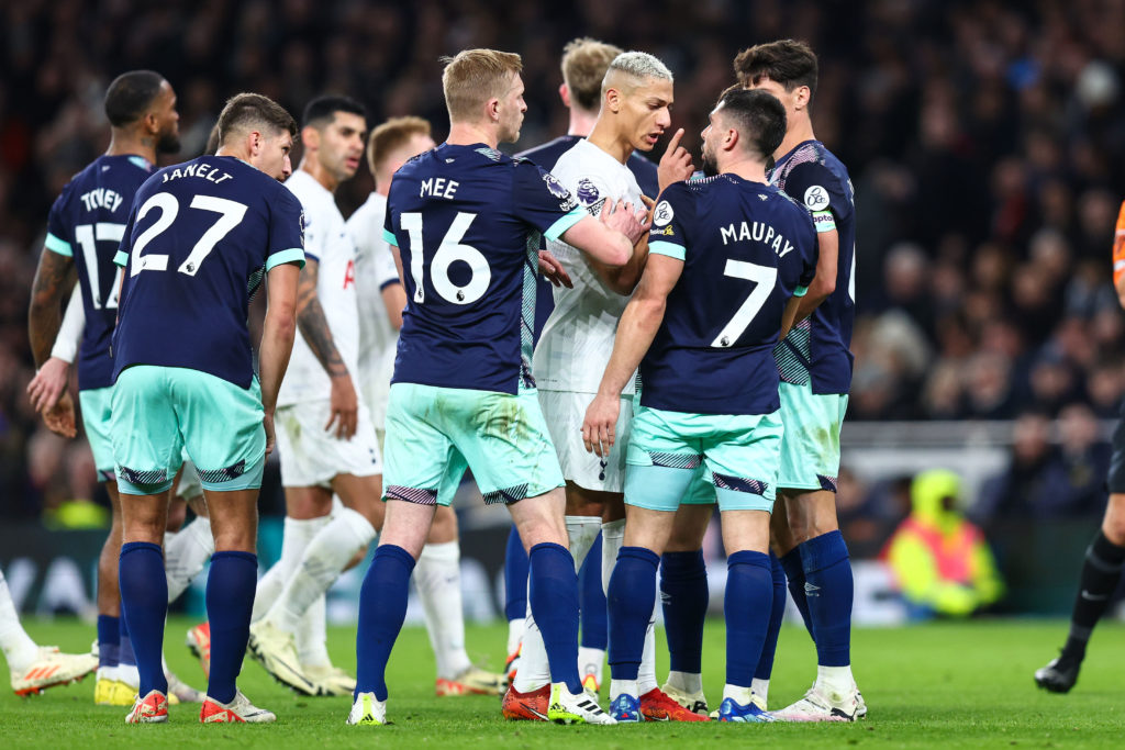 Tottenham Neal Maupay Tottenham James Maddison