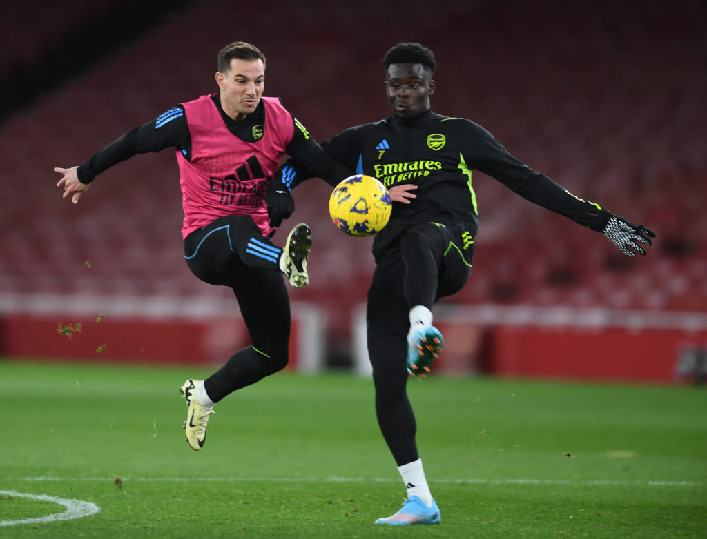 Arsenal Training Session