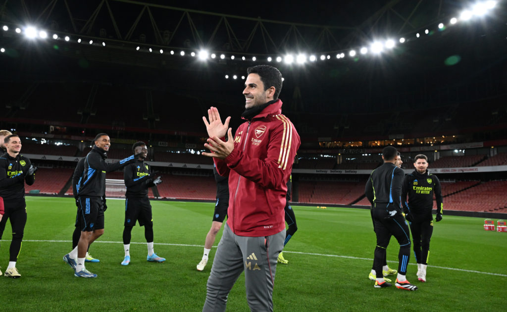 Arsenal Training Session