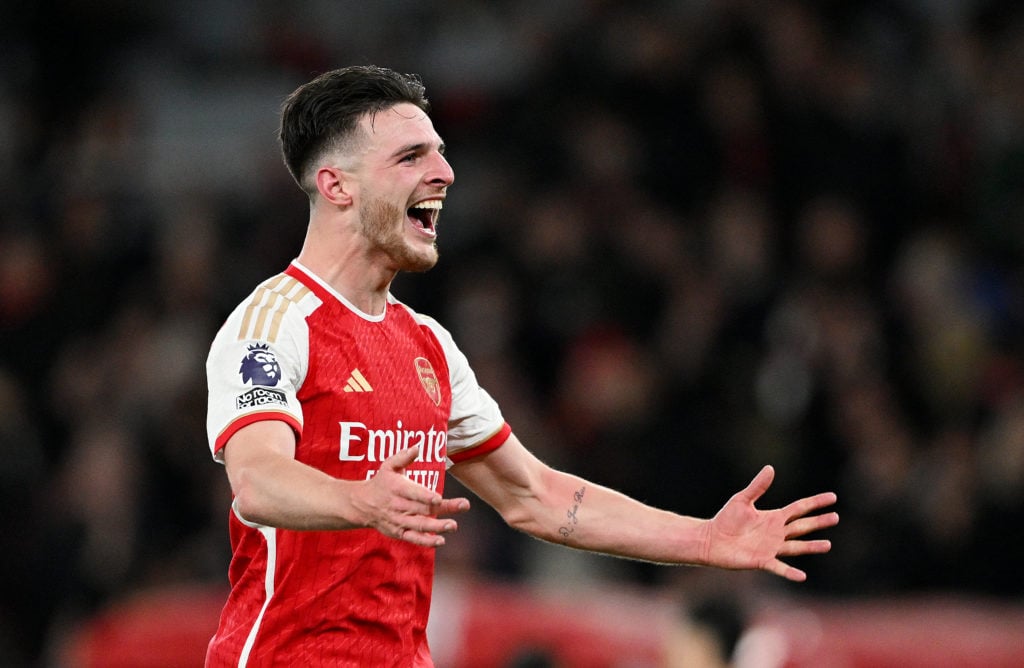 tim Sherwood Declan Rice Arsenal