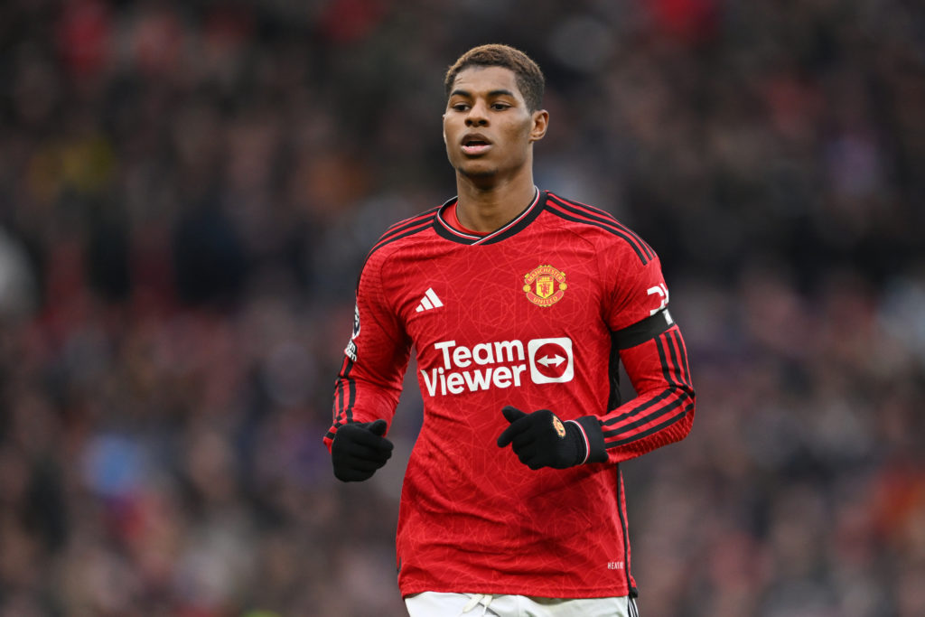 Marcus Rashford Manchester United PSG