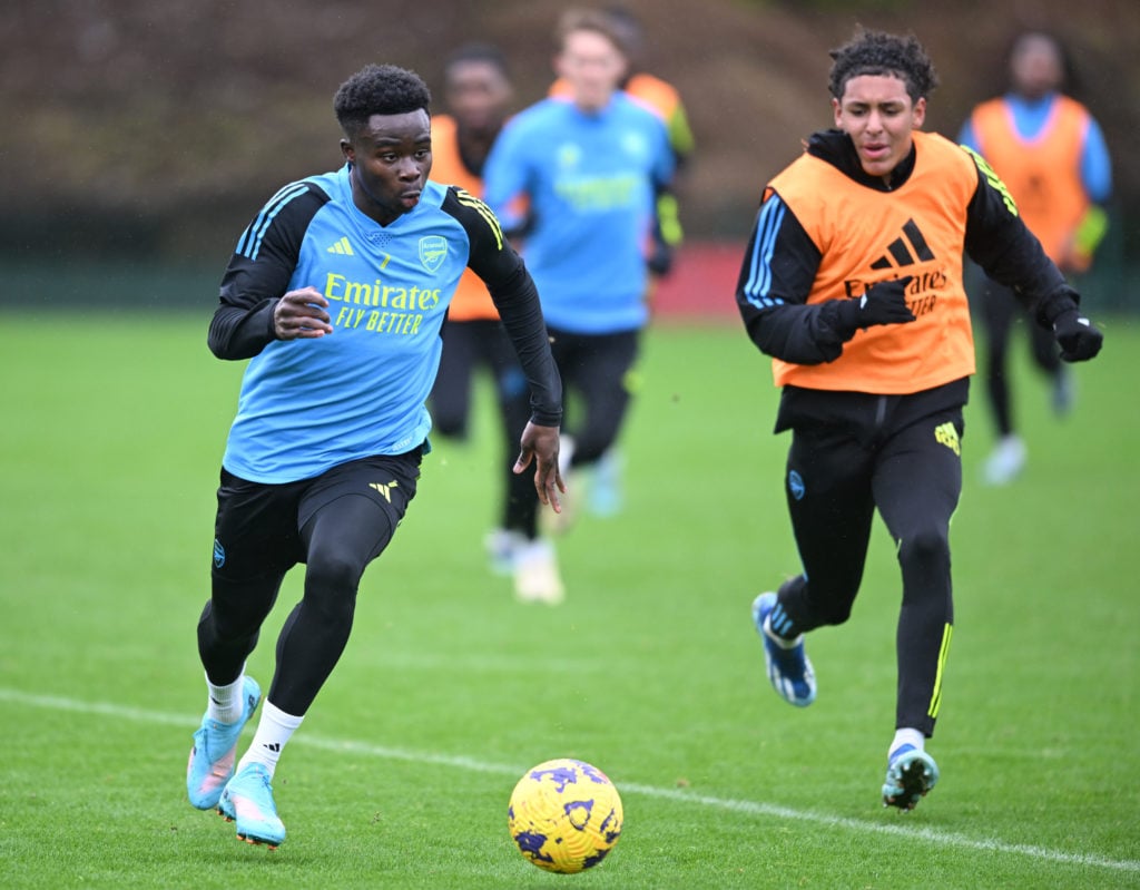 Arsenal Training Session
