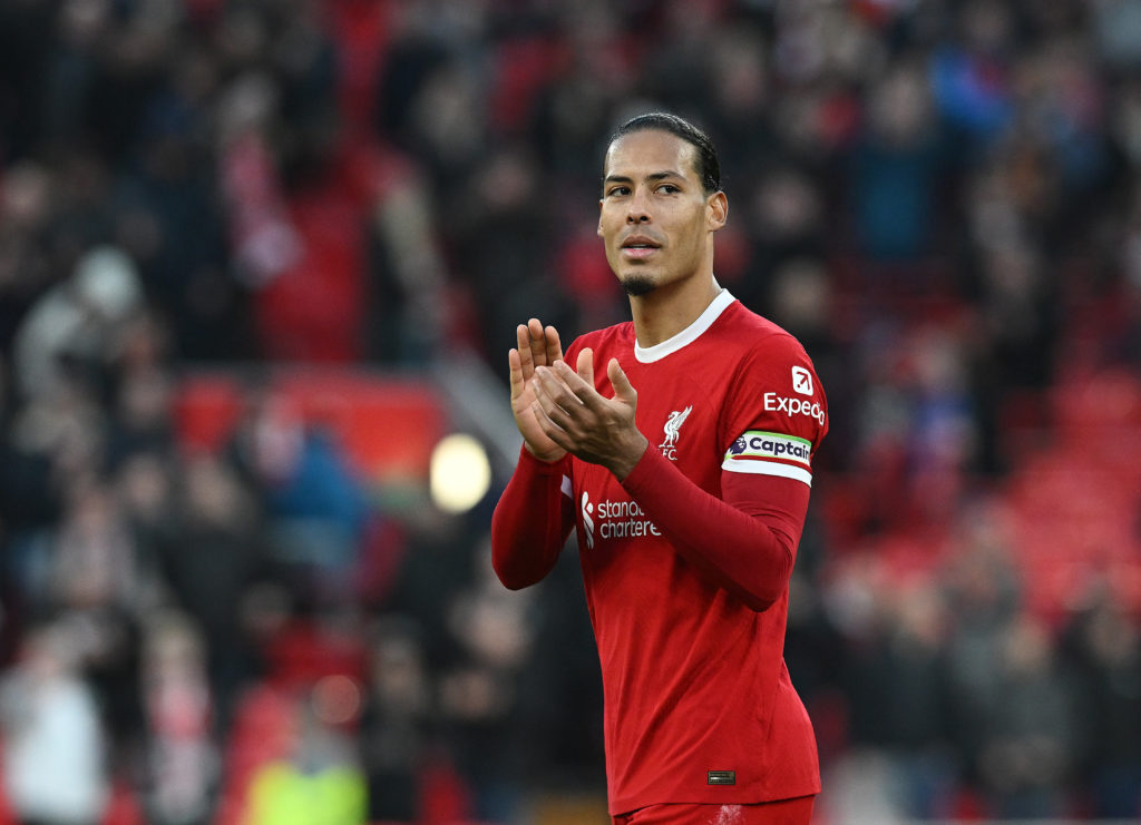 Virgil van Dijk Roberto Firmino Liverpool