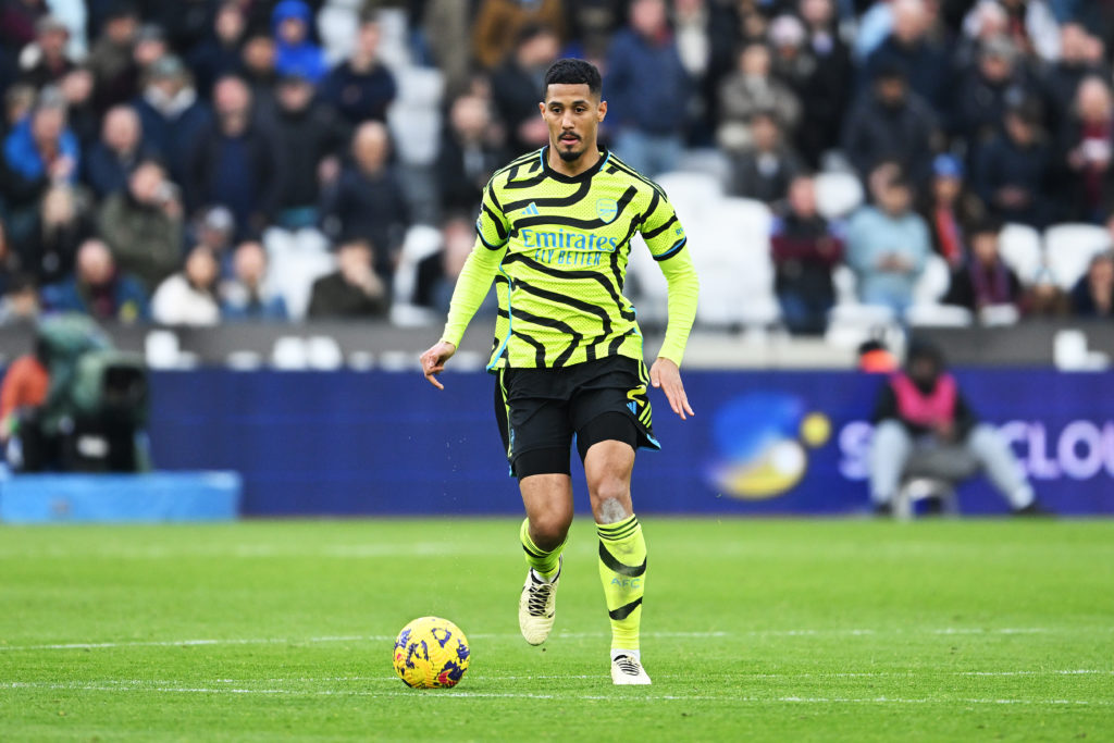 William Saliba Arsenal Santi Cazorla