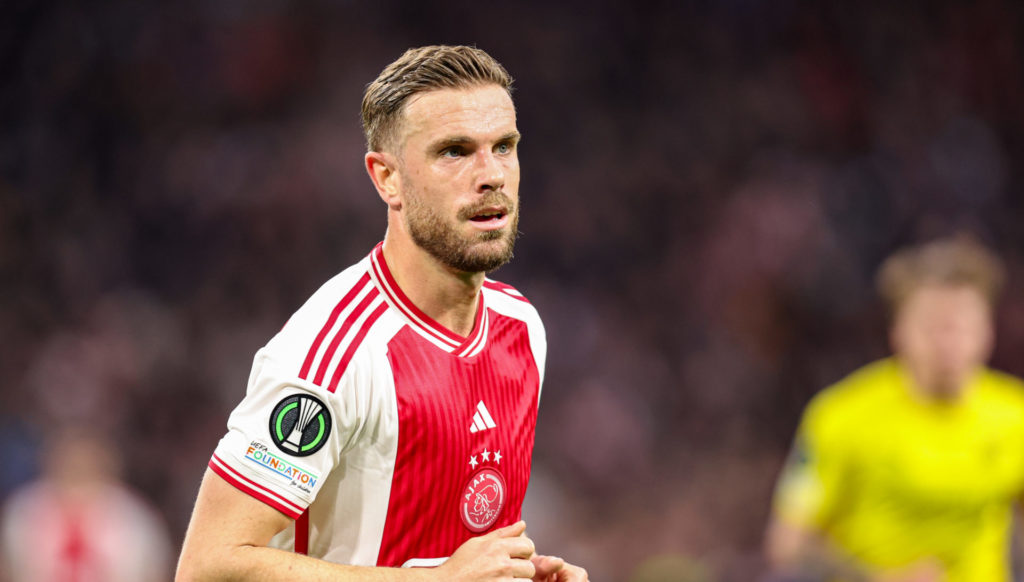 Jordan Henderson during a European match for Ajax.