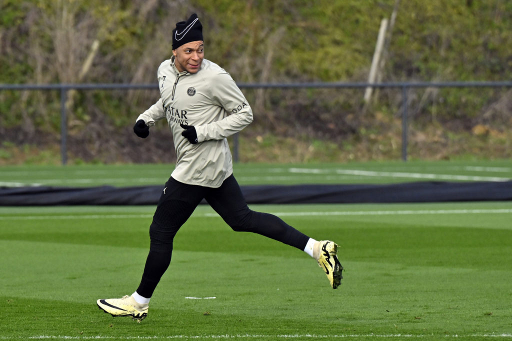 Paris Saint-Germain Training Session And Press Conference - UEFA Champions League 2023/24
