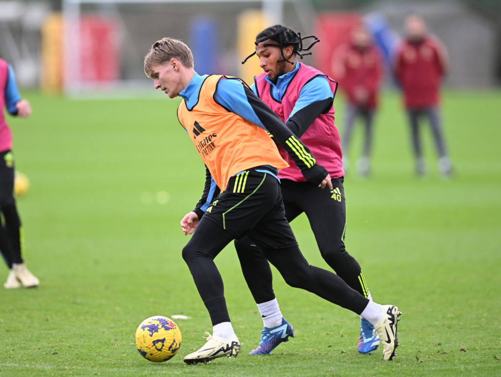 Arsenal Training Session