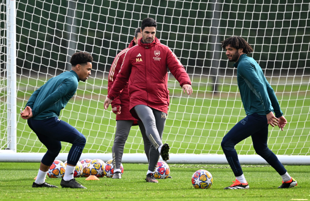 Arsenal Training Session - UEFA Champions League 2023/24