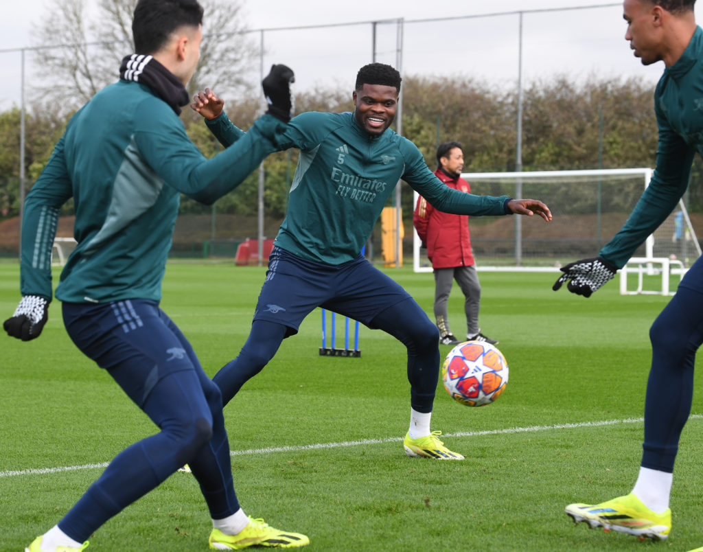 Arsenal Training Session - UEFA Champions League 2023/24