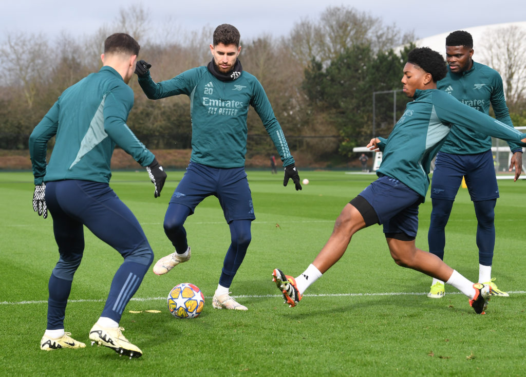 Arsenal Training Session - UEFA Champions League 2023/24