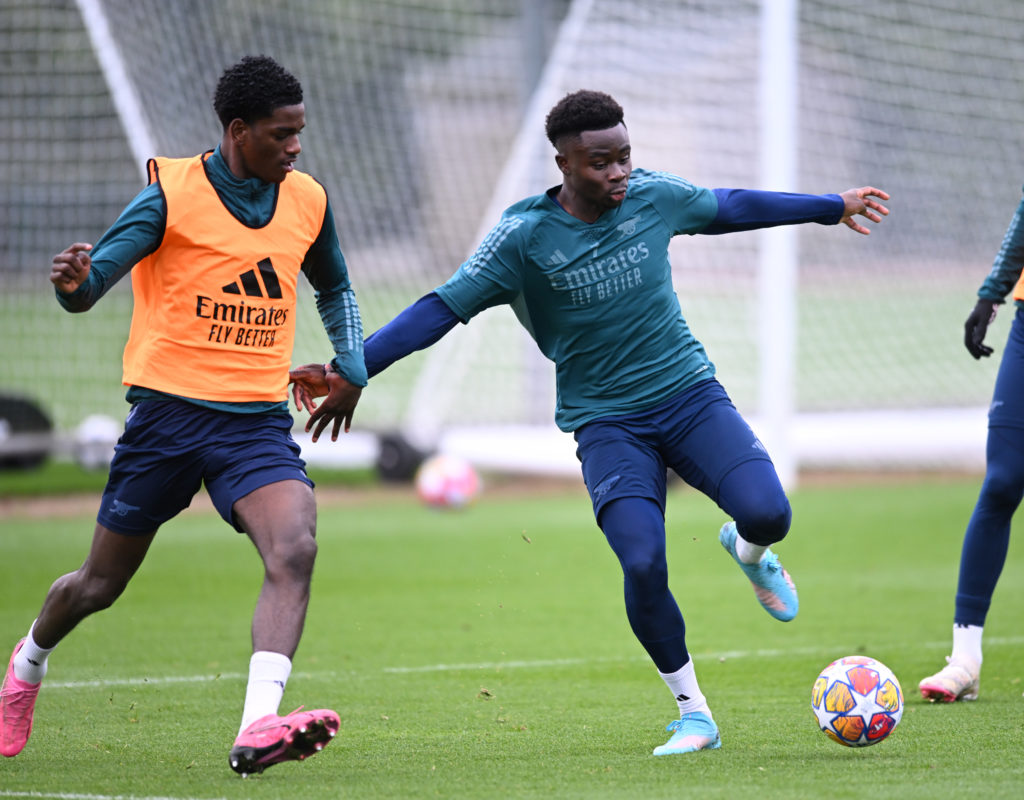 Arsenal Training Session - UEFA Champions League 2023/24