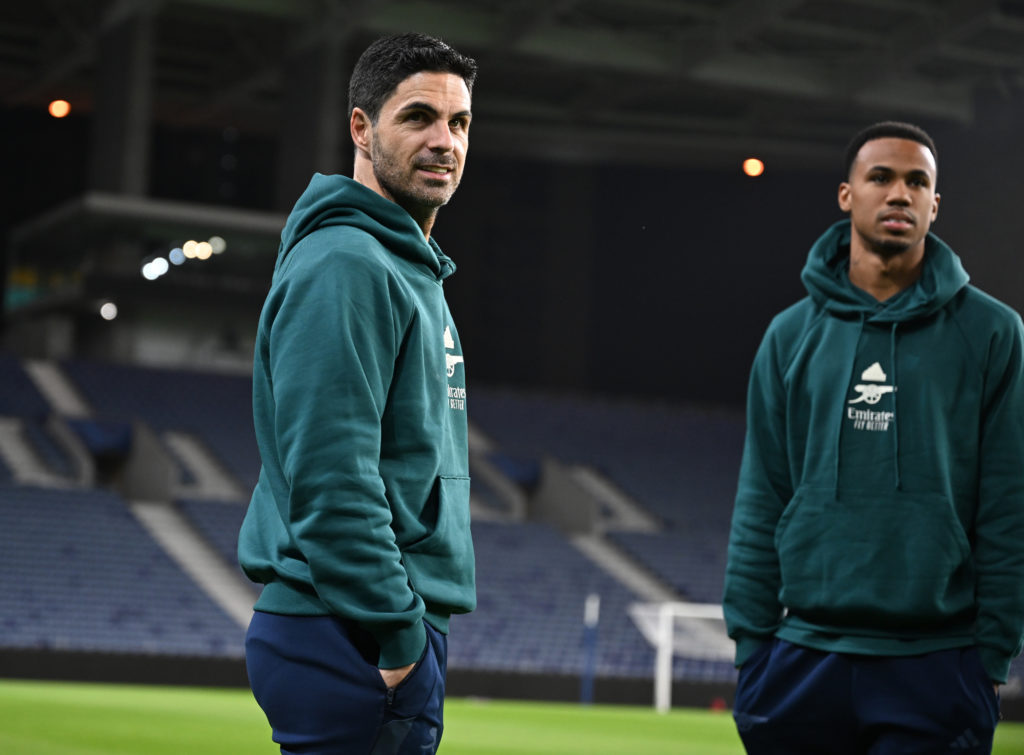 Arsenal Press Conference - UEFA Champions League 2023/24