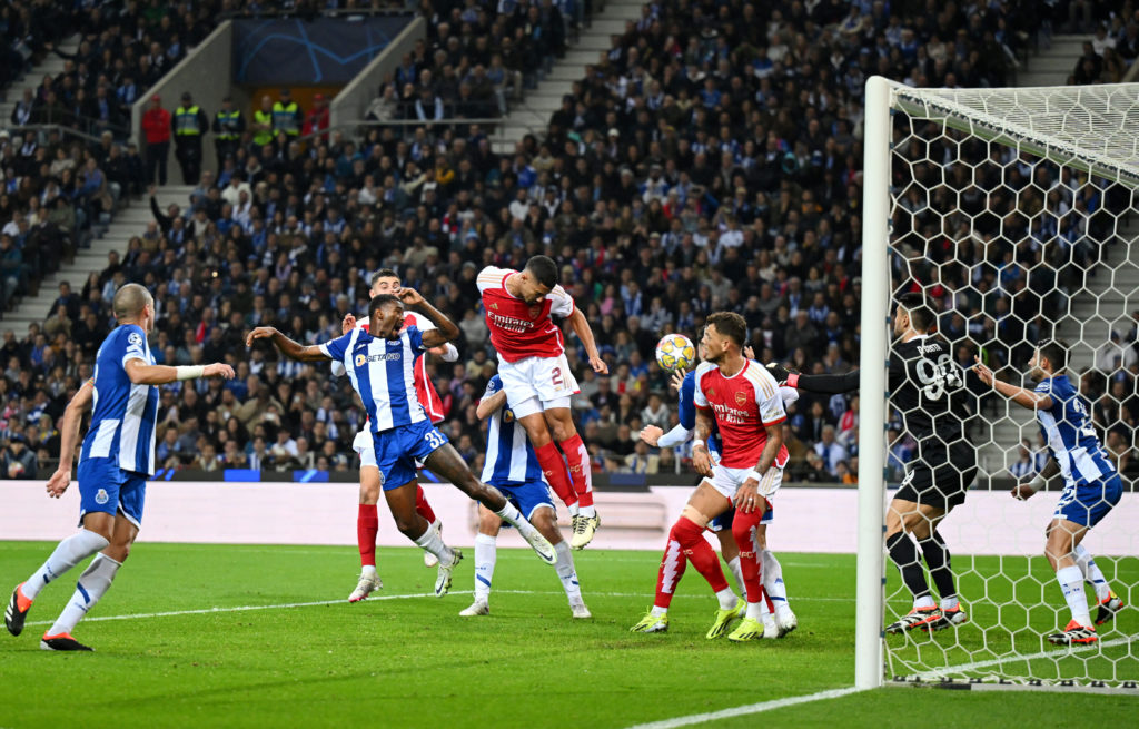 FC Porto v Arsenal FC: Round of 16 First Leg - UEFA Champions League 2023/24