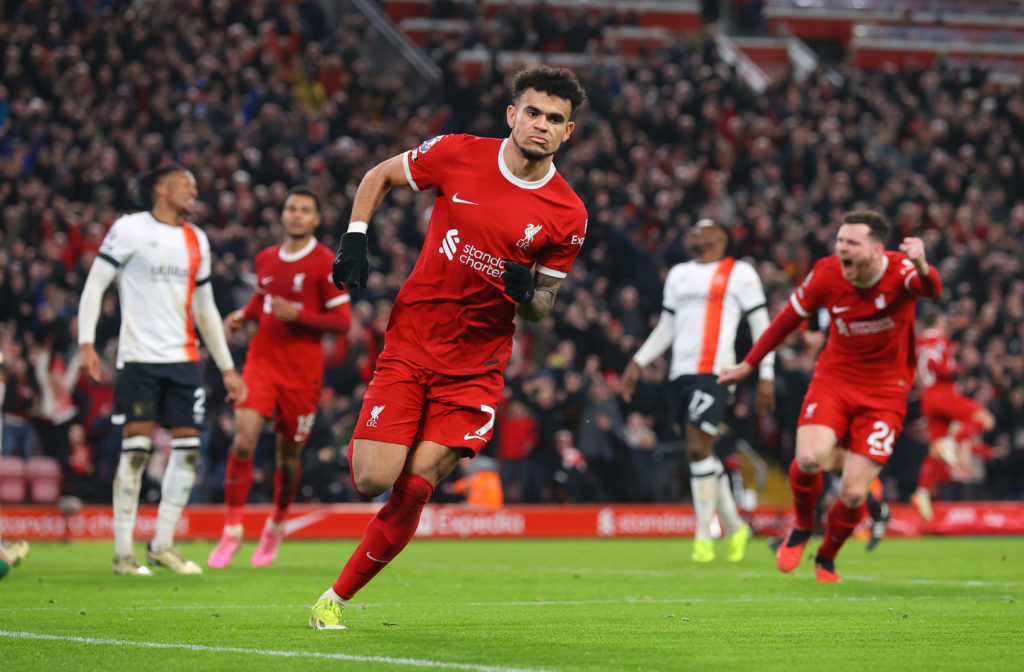 Liverpool FC v Luton Town - Premier League