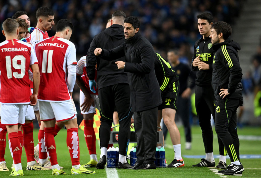 FC Porto v Arsenal FC: Round of 16 First Leg - UEFA Champions League 2023/24