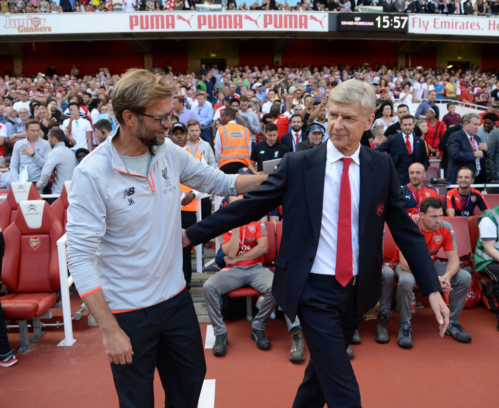 Arsene Wenger Jurgen Klopp Liverpool