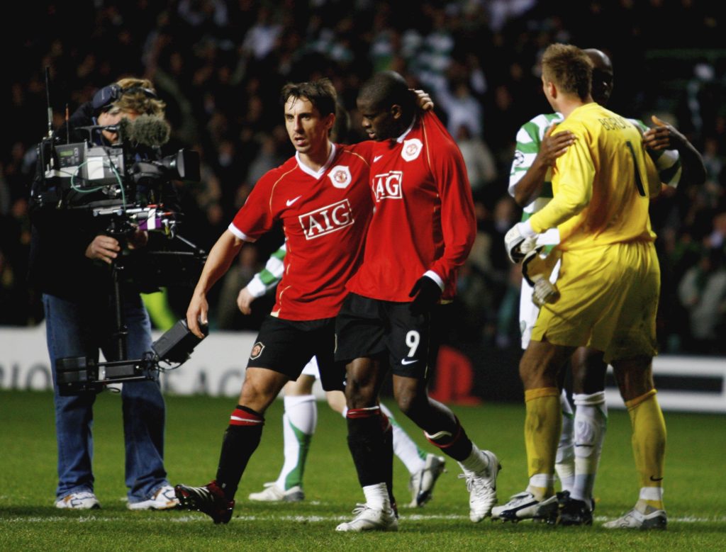 UEFA Champions League - Celtic v Manchester United