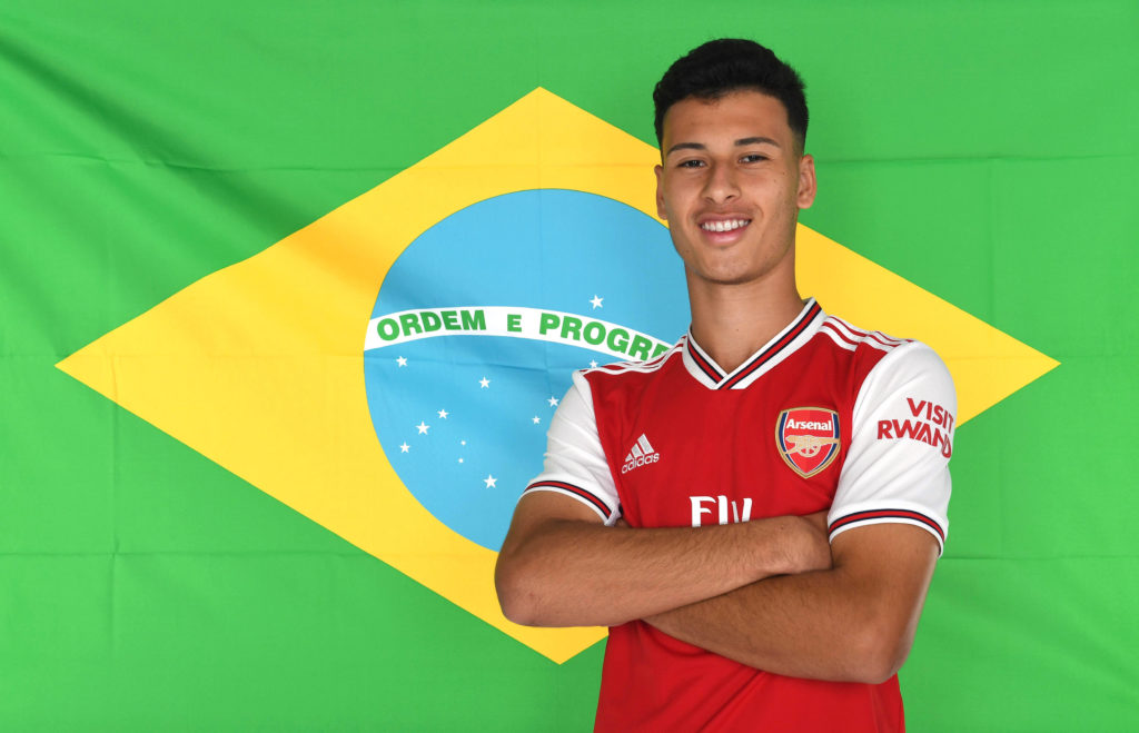 Arsenal Unveil New Signing Gabriel Martinelli