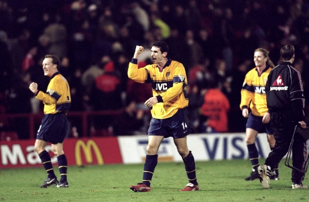 Charlton v Arsenal Martin Keown