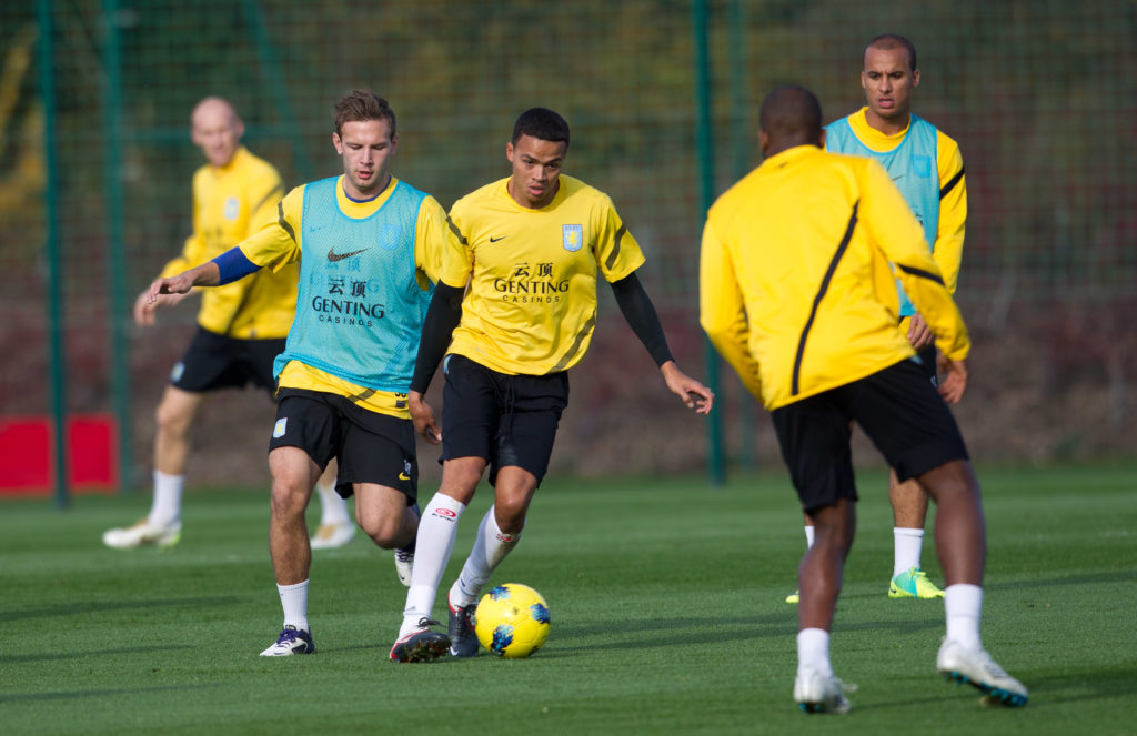 Aston Villa Training