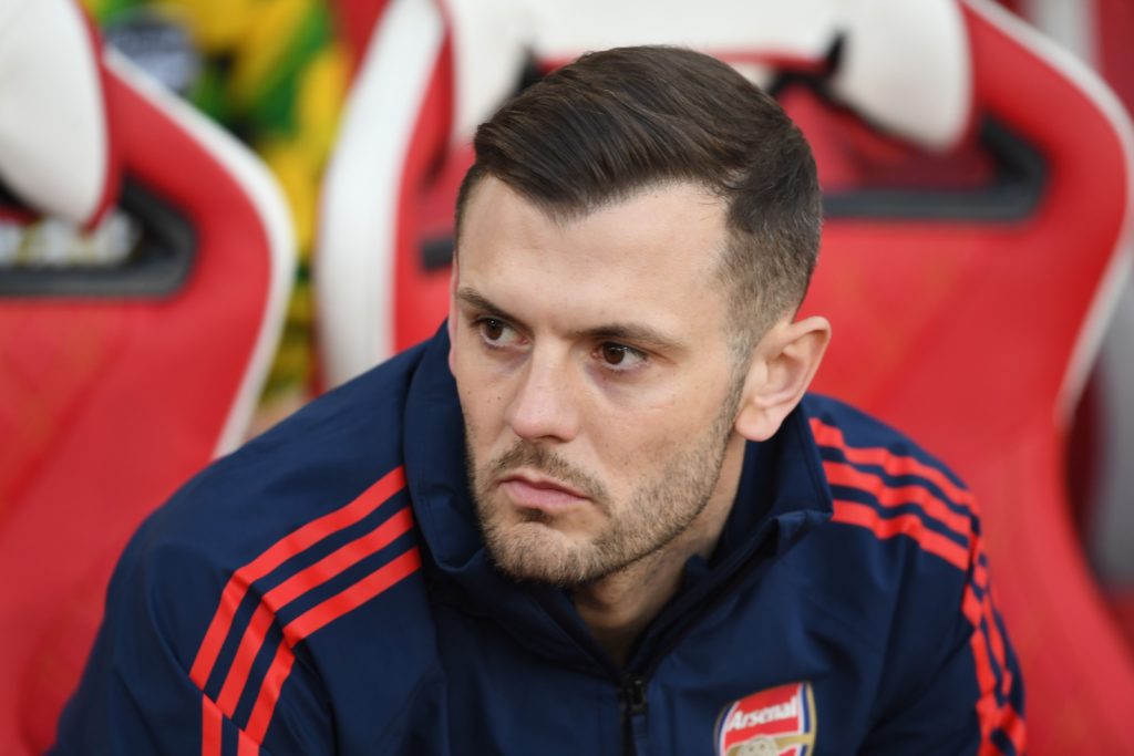 Jack Wilshere coaching Arsenal U18s