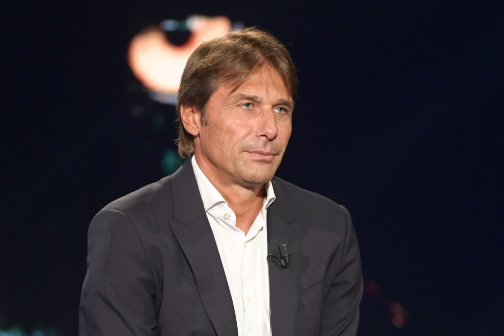 Antonio Conte attends the fourth episode of Rai tv program