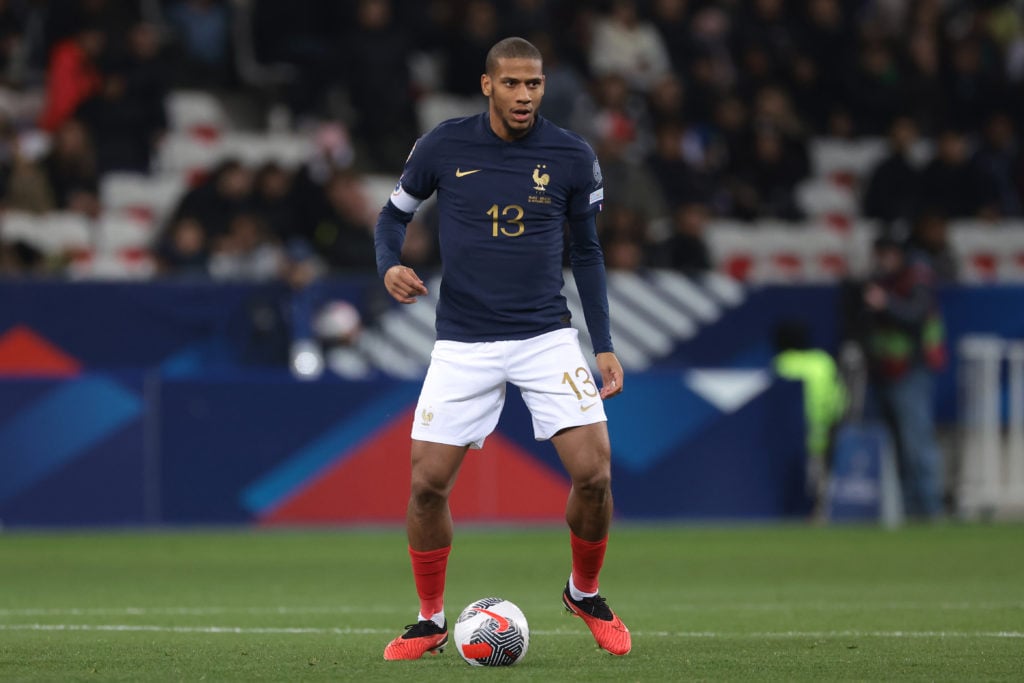 Jean-Clair Todibo of France during the UEFA EURO 2024 European qualifier match between France and Gibraltar at Allianz Riviera on November 18, 2023...