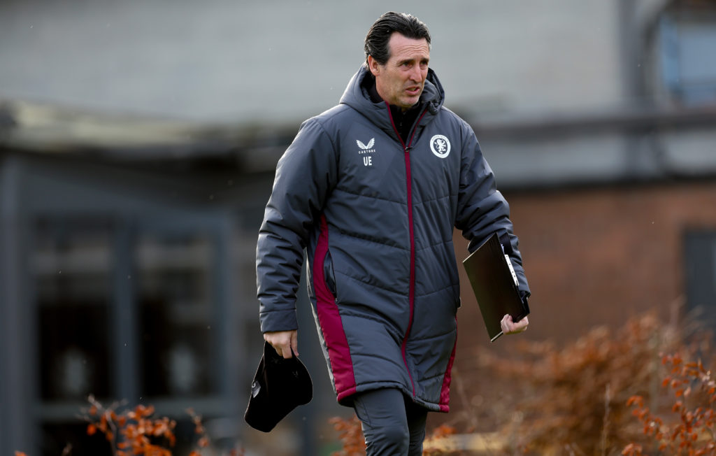 Aston Villa Training Session