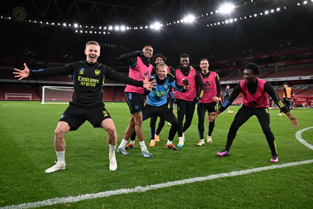 Arsenal Training Session
