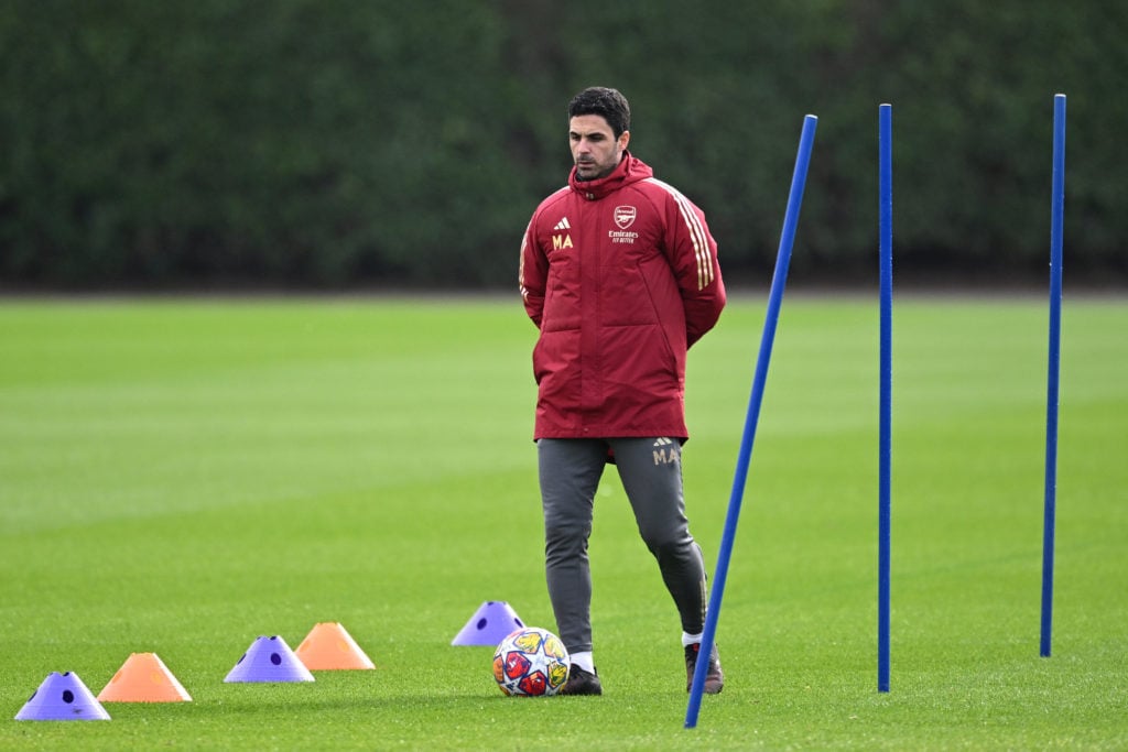 Arsenal Training Session - UEFA Champions League 2023/24