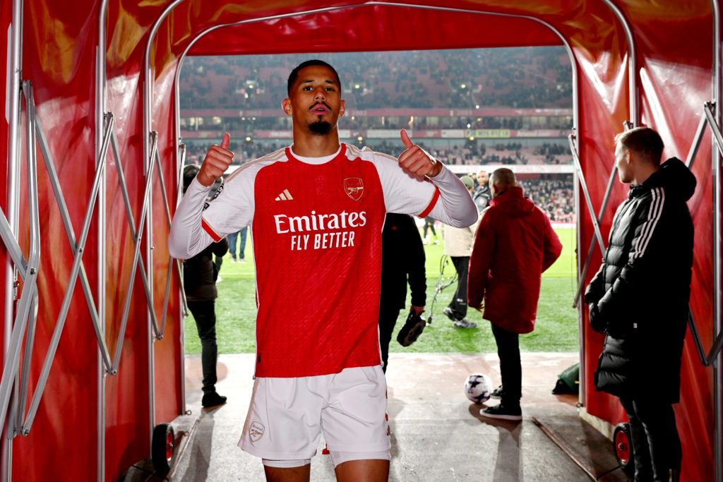 Darren Bent William Saliba Declan Rice Arsenal