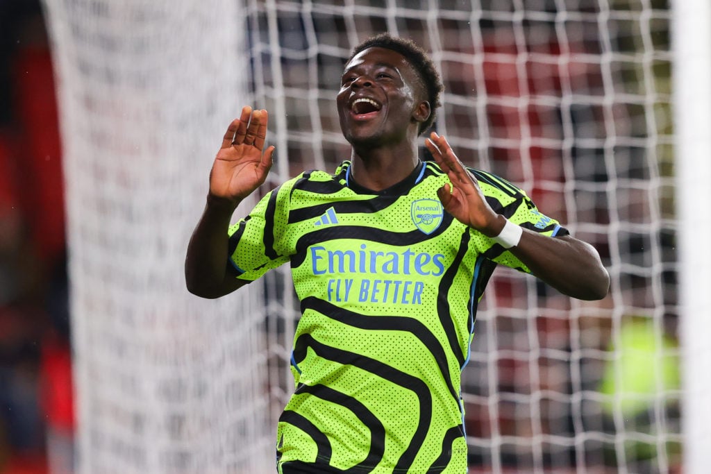 Freddie Ljungberg Bukayo Saka Arsenal