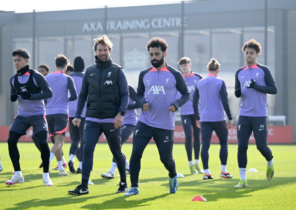 Liverpool FC Training And  Press Conference - UEFA Europa League 2023/24