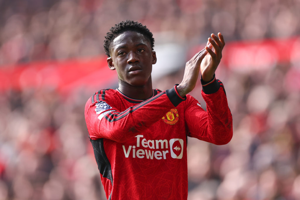 Kobbie Mainoo Manchester United England