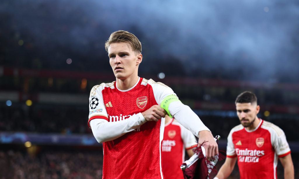 Martin Odegaard Takehiro Tomiyasu Arsenal contract