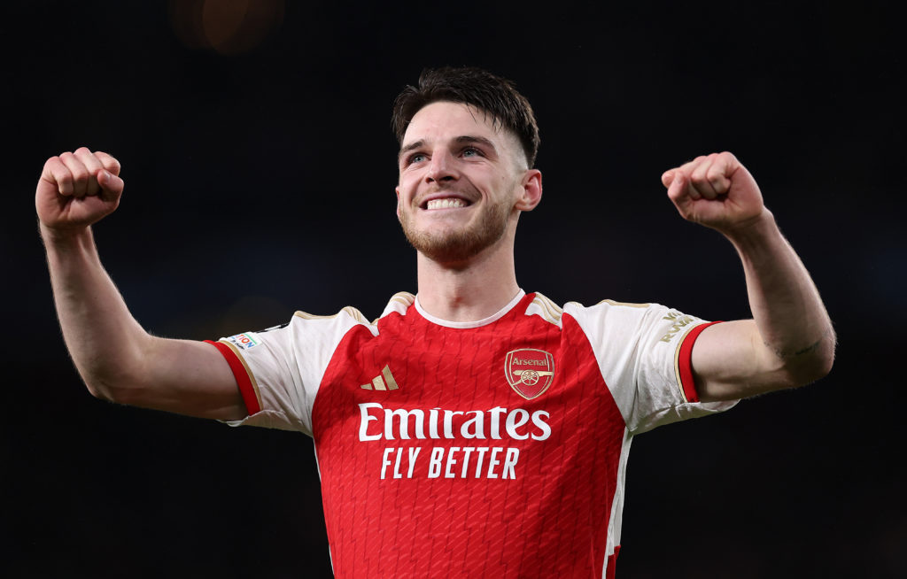 Declan Rice Oleksandr Zinchenko Arsenal