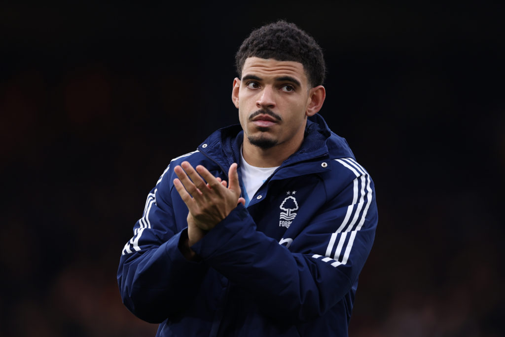 Nottingham Forest midfielder Morgan Gibbs-White