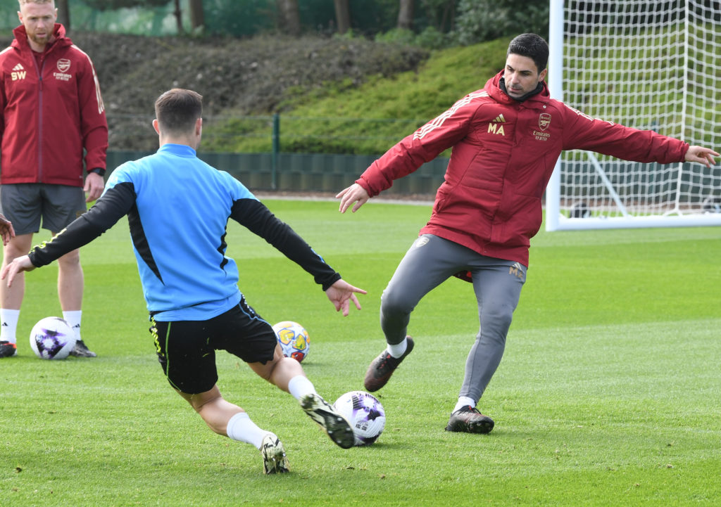 Arsenal Training Session
