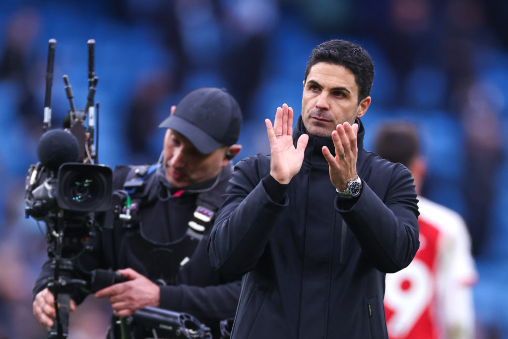Mikel Arteta Arsenal Manchester City