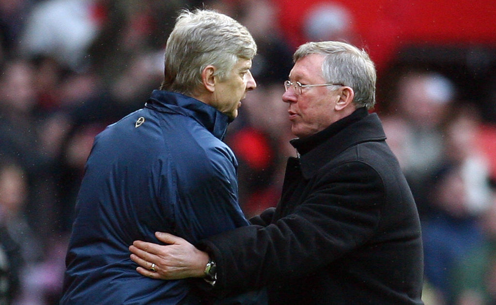 Manchester United manager Sir Alex Fergu