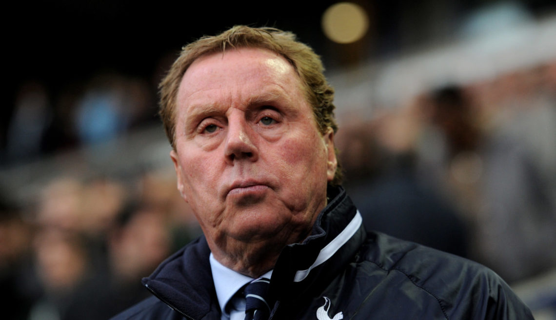Tottenham Hotspur Manager Harry Redknapp looks on prior to the Barclays Premier League match between Bolton Wanderers and Tottenham Hotspur at the ...